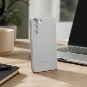 Samsung Galaxy S21+ 5G S-View Flip Cover Case Gray Official EF-ZG996